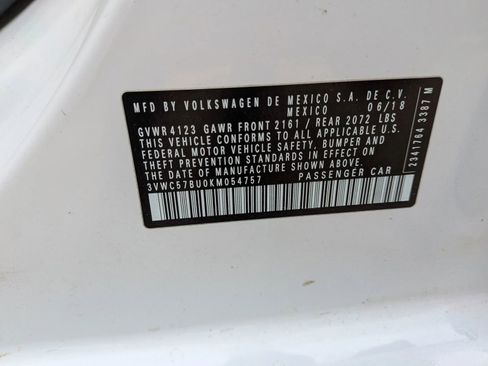 Used 2019 Volkswagen Jetta S w/ Driver Assistance Package FWD image 48