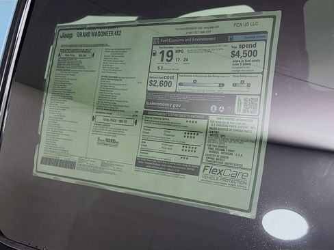 New 2026 Jeep Grand Wagoneer 2WD image 21