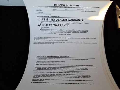 Used 2022 Chevrolet Equinox RS w/ RS Leather Package image 35