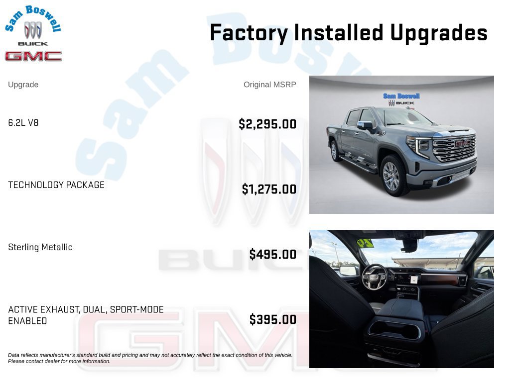 Certified 2024 GMC Sierra 1500 Denali w/ Technology Package AWD/4WD image 4