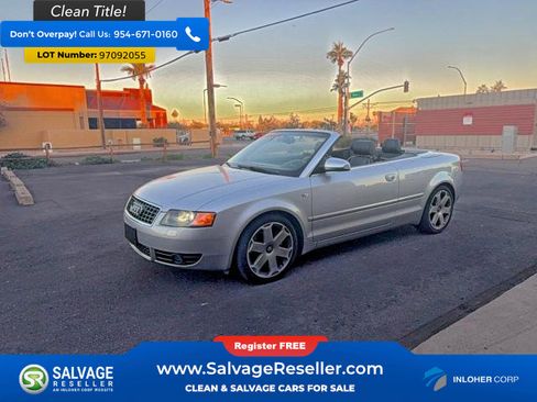 Used 2005 Audi S4 Convertible image 3
