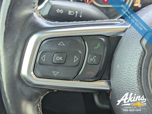 Used 2020 Jeep Wrangler Unlimited Sahara AWD/4WD image 27