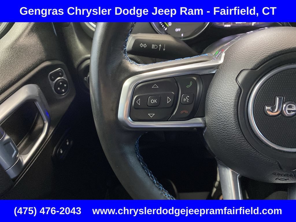 Certified 2022 Jeep Wrangler Unlimited Rubicon 4xe w/ Cold Weather Group AWD/4WD image 20