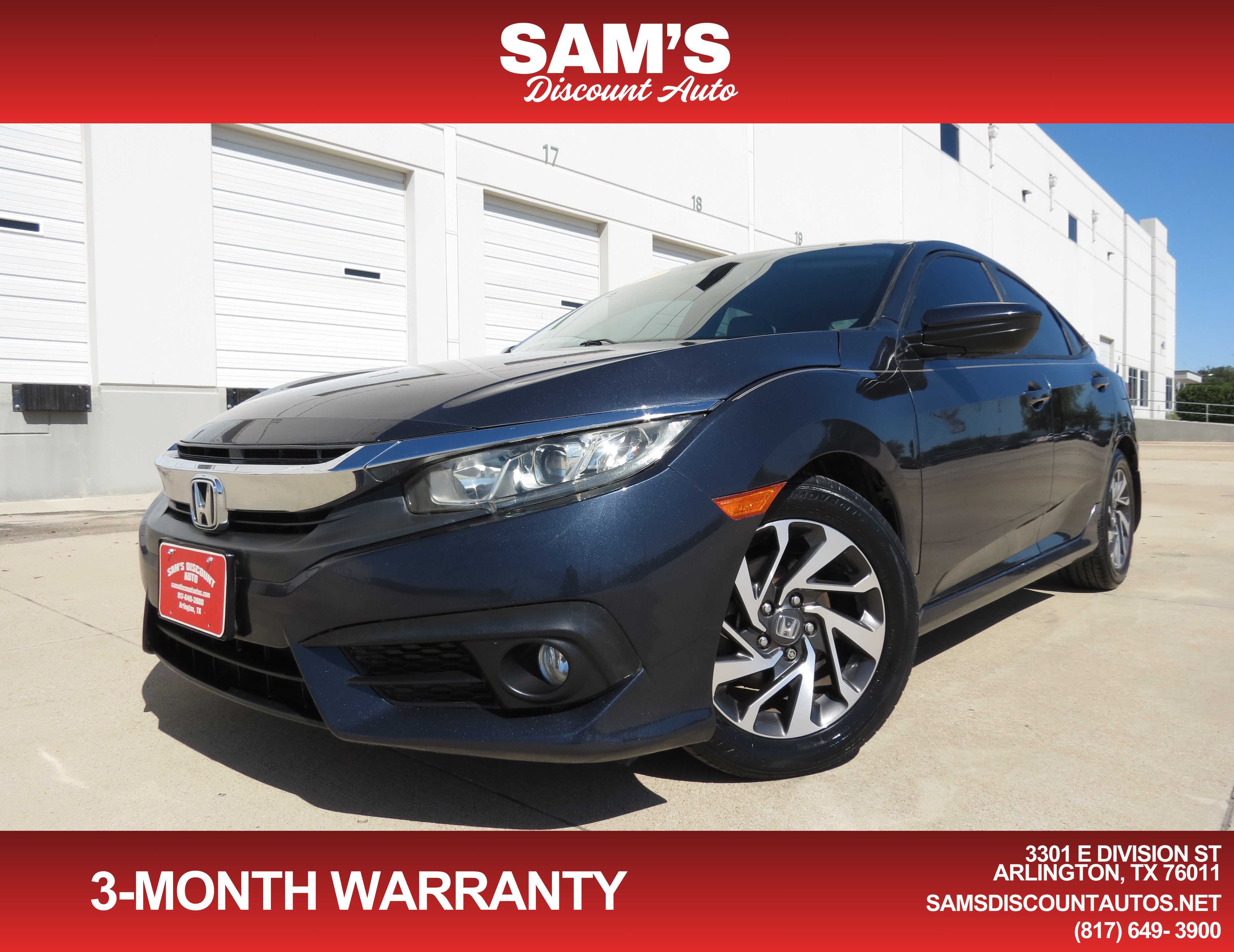 Used 2017 Honda Civic EX image 1