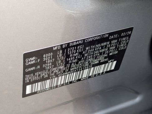 Used 2026 Subaru Ascent Premium AWD/4WD image 41