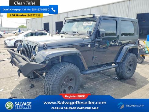 Used 2015 Jeep Wrangler Sport w/ Quick Order Package 24S AWD/4WD image 1