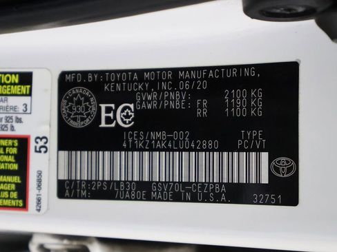 Used 2020 Toyota Camry XSE FWD image 50