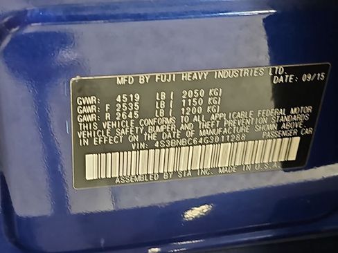 Used 2016 Subaru Legacy 2.5i Premium AWD/4WD image 36