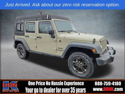 Used 2017 Jeep Wrangler Unlimited Sport w/ LED Lighting Group