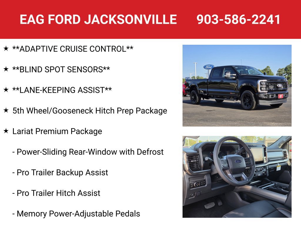 New 2027 Ford F350 Lariat w/ Black Appearance Package AWD/4WD image 8