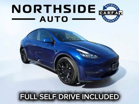 Used 2020 Tesla Model Y Long Range AWD/4WD image 1