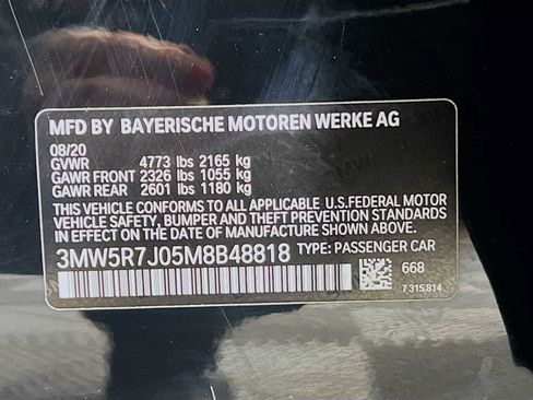 Used 2021 BMW 330i xDrive 330i xDrive w/ Convenience Package image 34