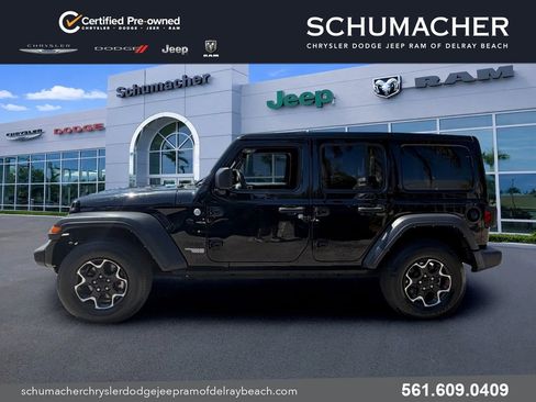 Used 2021 Jeep Wrangler Unlimited Sport w/ Sun And Sound Package AWD/4WD image 4