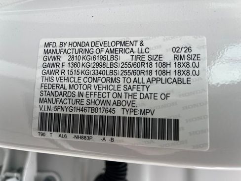 New 2026 Honda Pilot EX-L image 21