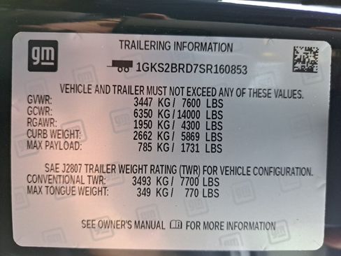 Used 2025 GMC Yukon Elevation AWD/4WD image 35