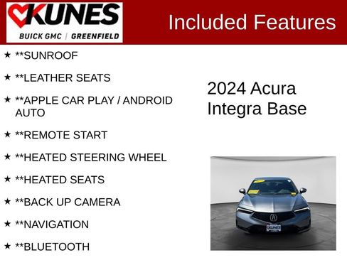 Used 2024 Acura Integra A-Spec FWD image 2