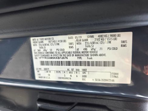 Used 2019 Ford Transit 250 148 High Roof Extended RWD image 22