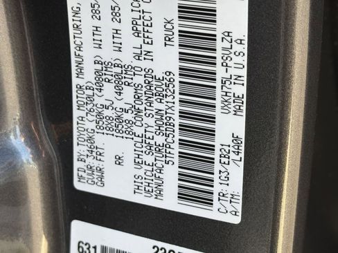 New 2026 Toyota Tundra TRD Pro AWD/4WD image 34