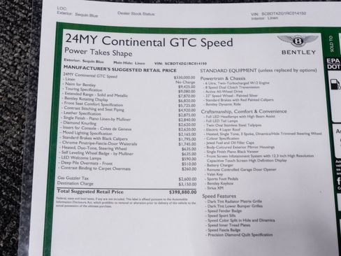 Used 2024 Bentley Continental GT Speed image 93