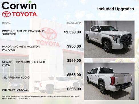 Used 2024 Toyota Tundra Limited AWD/4WD image 4