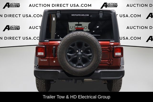 Used 2021 Jeep Wrangler Unlimited Sport AWD/4WD image 3