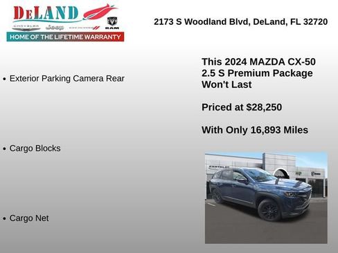 Used 2024 MAZDA CX-50 AWD 2.5 S image 3