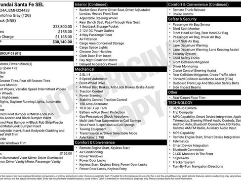 Used 2021 Hyundai Santa Fe SEL FWD image 22