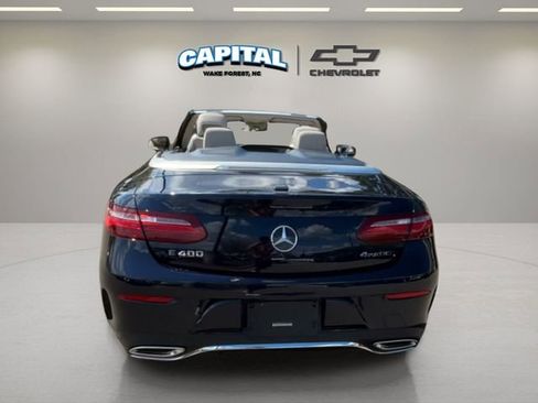 Used 2018 Mercedes-Benz E 400 4MATIC Cabriolet image 3