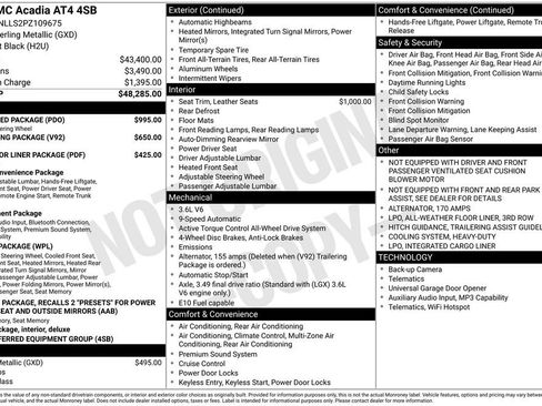 Used 2023 GMC Acadia AT4 w/ Preferred Package image 64