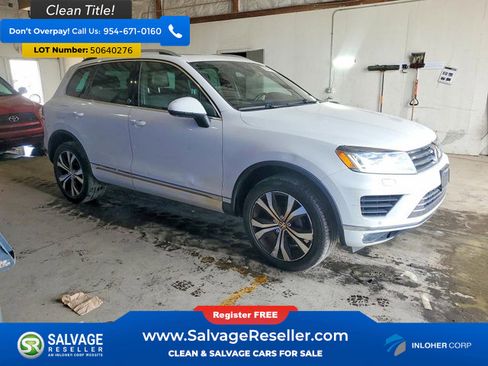 Used 2017 Volkswagen Touareg Wolfsburg Edition AWD/4WD image 5