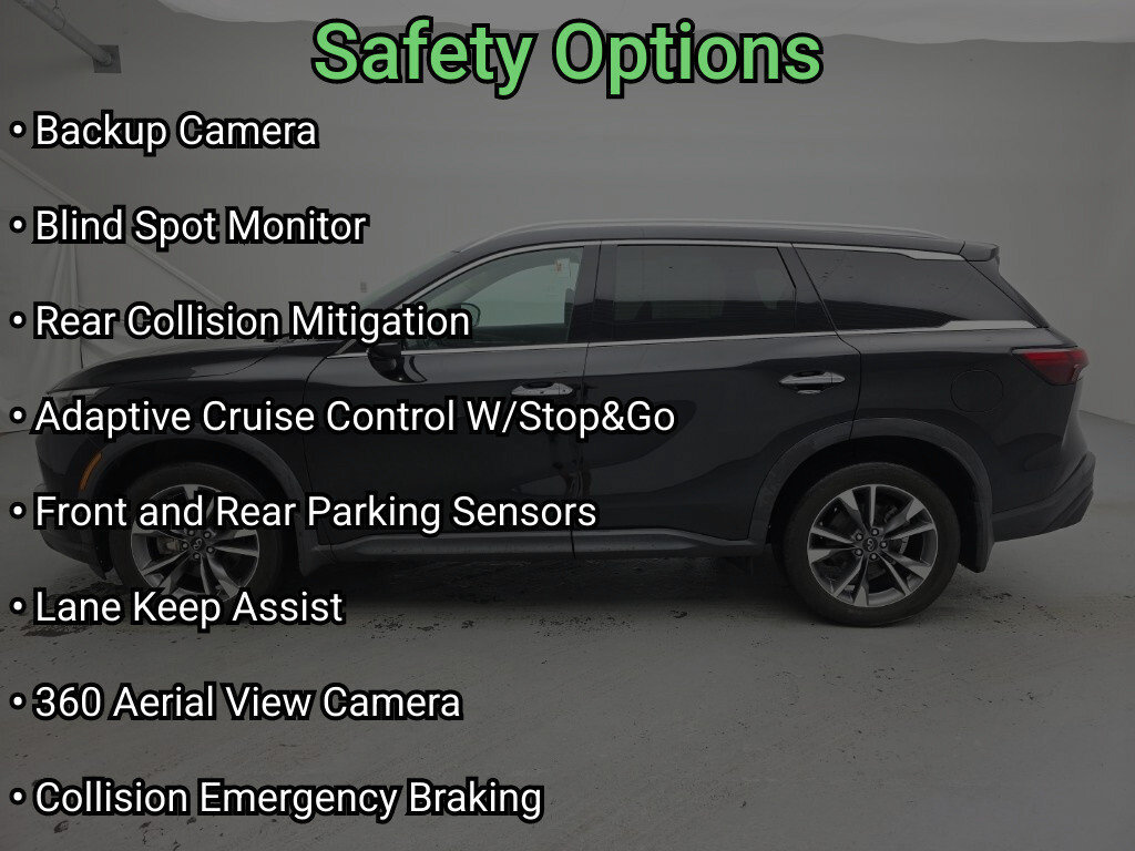Used 2023 INFINITI QX60 Luxe w/ Vision Package AWD/4WD image 8