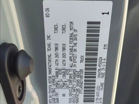 Used 2026 Toyota Tundra SR5 w/ SR5 Premium Package RWD image 25