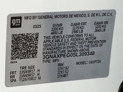 Certified 2025 Chevrolet Equinox LT image 26