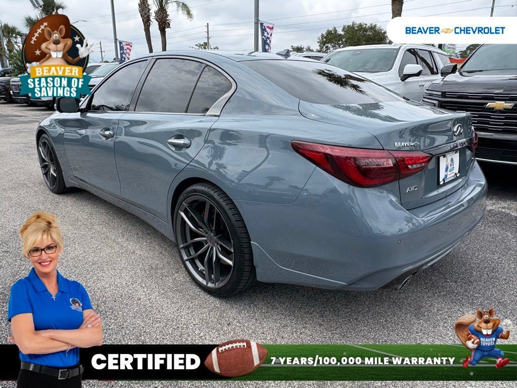 Used 2023 INFINITI Q50 Red Sport 400 AWD/4WD image 5