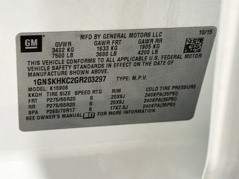 Used 2016 Chevrolet Suburban LT AWD/4WD image 31