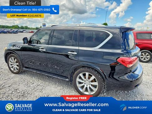 Used 2012 INFINITI QX56 4WD w/ Theater Pkg image 3