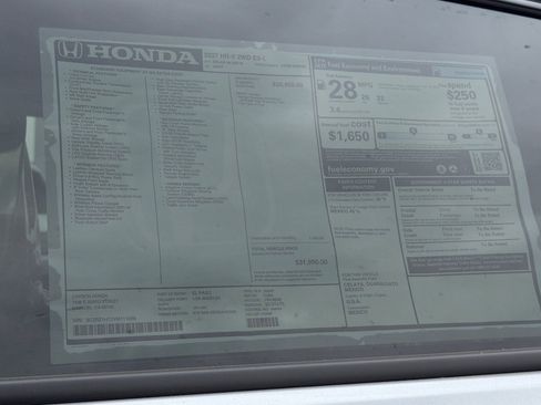 New 2027 Honda HR-V EX-L image 33