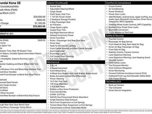 Used 2021 Hyundai Kona SE FWD image 32
