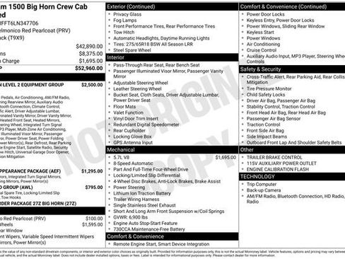 Used 2020 RAM 1500 Big Horn image 2