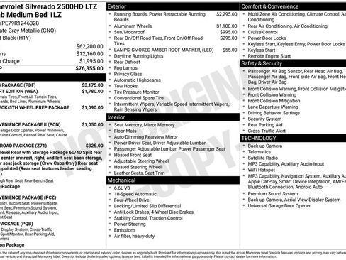 Used 2024 Chevrolet Silverado 2500 LTZ w/ LTZ Plus Package AWD/4WD image 35