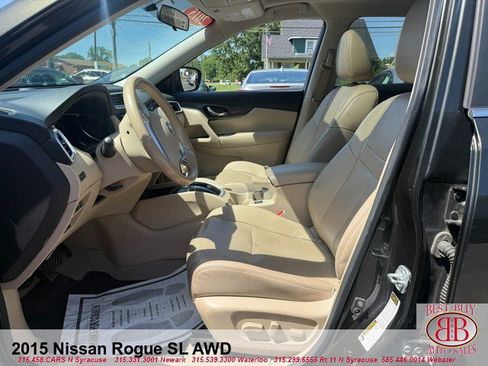 Used 2015 Nissan Rogue SL w/ SL Premium Package AWD/4WD image 10