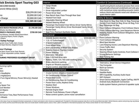 Used 2024 Buick Envista Sport Touring w/ Experience Buick Package FWD image 27