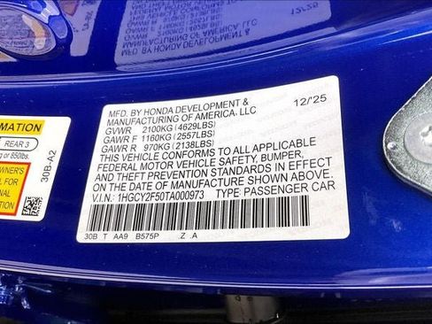 New 2026 Honda Accord Sport image 19