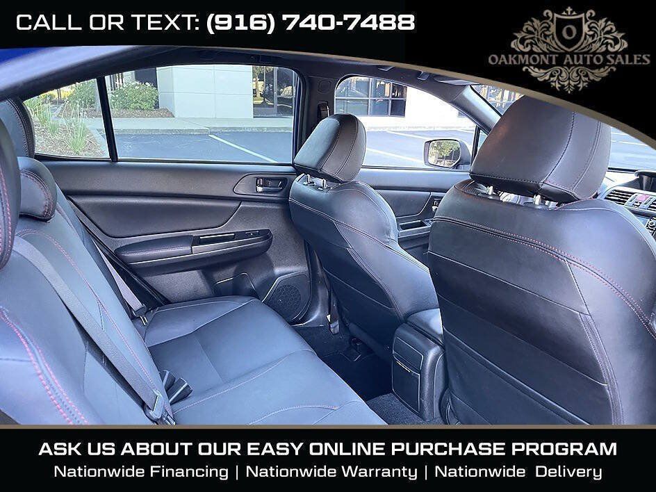 Used 2015 Subaru WRX Limited w/ Popular Package #3 AWD/4WD image 15
