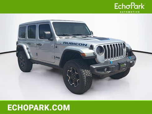 Used 2023 Jeep Wrangler Unlimited Rubicon 4xe w/ Cold Weather Group AWD/4WD image 1