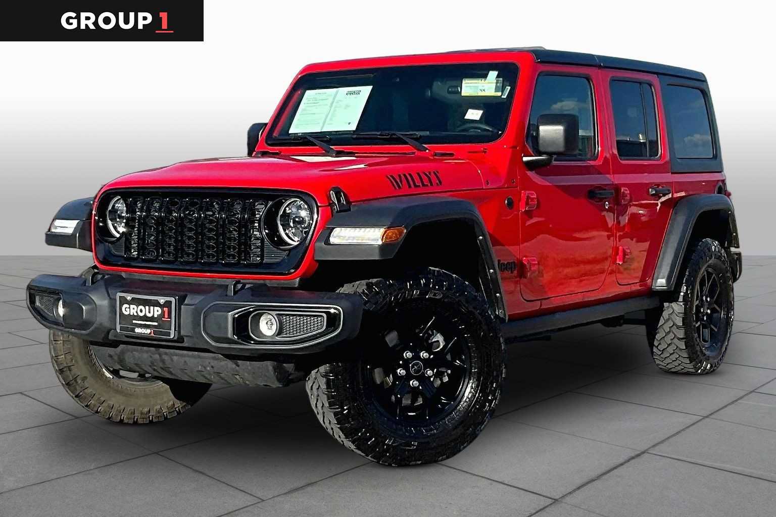 Used 2025 Jeep Wrangler Unlimited Sport AWD/4WD image 1
