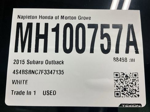 Used 2015 Subaru Outback 2.5i Limited image 36