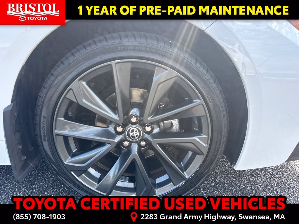 Certified 2024 Toyota Corolla SE w/ SE Premium Package FWD image 10