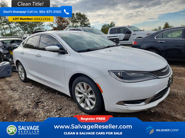 Used 2015 Chrysler 200 C w/ Navigation & Sound Group I FWD image 5