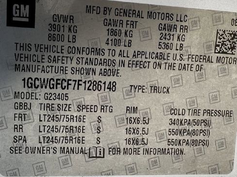 Used 2015 Chevrolet Express 2500 image 15